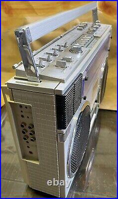 Vintage Lasonic TRC-918 Boombox Radio Recorder Gettho Blaster Cassette Player