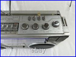 Vintage Lasonic TRC-918 Boombox Radio Recorder Gettho Blaster Cassette stereo