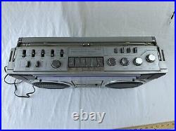 Vintage Lasonic TRC-918 Boombox Radio Recorder Gettho Blaster Cassette stereo