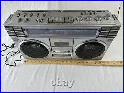 Vintage Lasonic TRC-918 Boombox Radio Recorder Gettho Blaster Cassette stereo