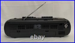 Vintage Lenoxx Sound AM/FM Stereo Dual-Cassette Player/Recorder BP745 + Walkman
