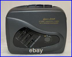Vintage Lenoxx Sound AM/FM Stereo Dual-Cassette Player/Recorder BP745 + Walkman
