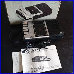 Vintage Lloyd's Compact Cassette Tape Recorder with Box Not Working Properly