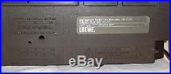 Vintage Loewe Rs 2000 Boombox German Radio Cassette Recorder Player