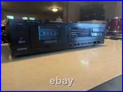 Vintage Luxman K-100 Cassette Tape Deck Recorder High Fidelity Fresh Service Vintage Luxman K-100 Cassette Tape Deck Recorder High Fidelity Fresh Service