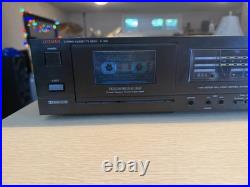 Vintage Luxman K-100 Cassette Tape Deck Recorder High Fidelity Fresh Service