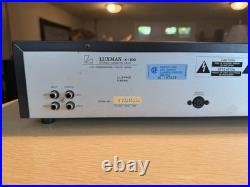 Vintage Luxman K-100 Cassette Tape Deck Recorder High Fidelity Fresh Service