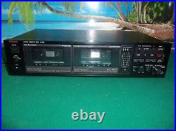 Vintage Luxman K-110W HX Pro Auto Reverse Double Cassette Deck Stereo Recorder