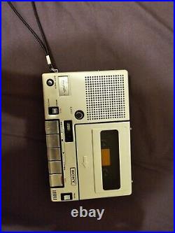 Vintage Made In Japan Sony Cassette-Corder TC-150A Mono Player, Works