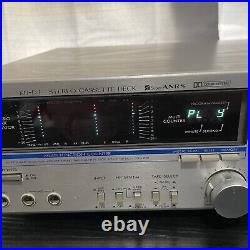 Vintage Made in Japan JVC KD-D4 Stereo Cassette Deck / Plays & Records Tested