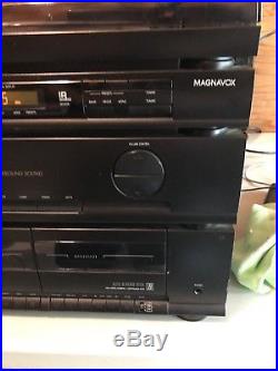 Vintage Magnavox AS9506 Cassette Tape Deck Record Player Combo Stereo