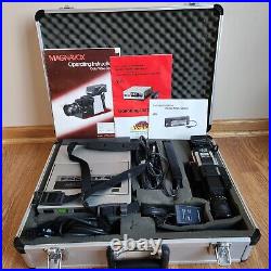 Vintage Magnavox Color Video Camera 8 Hour Video Cassette Recorder Carrying Case Vintage Magnavox Color Video Camera 8 Hour Video Cassette Recorder Carrying Case