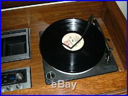 Vintage Magnavox Console Radio / Record & Cassette player