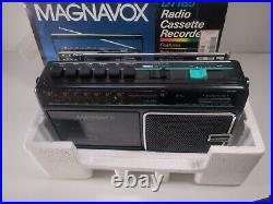 Vintage Magnavox D-7185 Radio Cassette Recorder new old stock