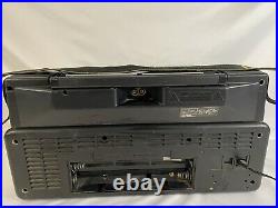 Vintage Magnavox D8300 Boombox Radio Dual Cassette Recorder MDHQ 5 Speaker