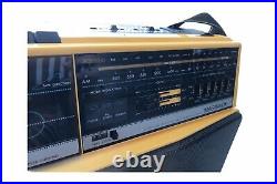 Vintage Magnavox Duel Deck Am Fm Radio Cassette Recorder D8300 Boombox Tested