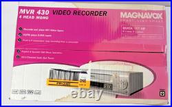 Vintage Magnavox VCR 4 Head HQ VHS Player MVR430 NEW