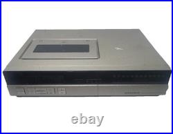 Vintage Magnavox VCR Top Loading VR8408SL01 UVHS Cassette Recorder TESTED Vintage Magnavox VCR Top Loading VR8408SL01 UVHS Cassette Recorder TESTED