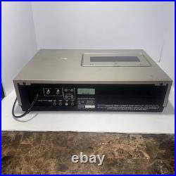 Vintage Magnavox VCR Top Loading VR8408SL01 UVHS Cassette Recorder TESTED Vintage Magnavox VCR Top Loading VR8408SL01 UVHS Cassette Recorder TESTED