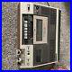 Vintage-Magnavox-VH8200BR01-Top-Loading-Video-Cassette-Recorder-Wood-Grain-VCR-01-quv