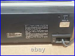 Vintage Magnavox VK8222BR01 Top Loading Video Cassette Recorder Wood Grain VCR