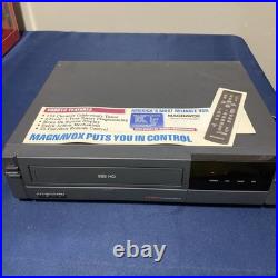 Vintage Magnavox VR3410AT01 Video Cassette Recorder VCR VHS Tape Player OSD