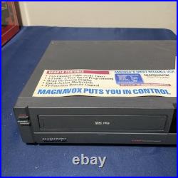 Vintage Magnavox VR3410AT01 Video Cassette Recorder VCR VHS Tape Player OSD