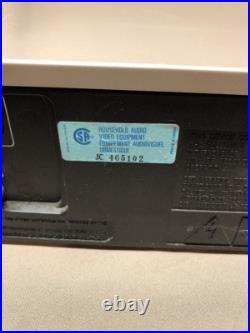 Vintage Magnavox Video Cassette Recorder Model VR8510SL01 VCR Tested