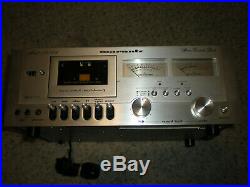 Vintage Marantz 5010B Stereo Cassette Recorder Tape Deck ASIS PARTS OR REPAIR