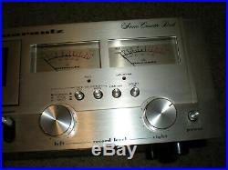 Vintage Marantz 5010B Stereo Cassette Recorder Tape Deck ASIS PARTS OR REPAIR