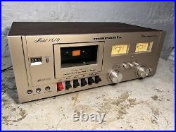 Vintage Marantz Model 1810 Stereo Cassette Deck Music Record Speaker WORKING