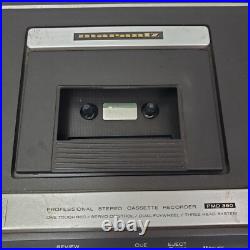 Vintage Marantz PMD 360 Stereo Cassette Field Tape Recorder For Parts/Repair
