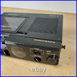 Vintage Marantz PMD201 Portable Cassette Recorder Player Audio Tested Works