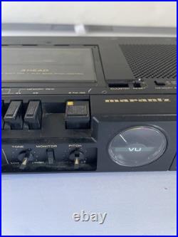 Vintage Marantz PMD222 Portable Cassette Recorder