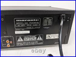 Vintage Marantz PMD502U Cassette Deck Black Dolby Japan For Parts/Repair Hi-Fi