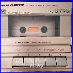 Vintage Marantz Rose Gold Stereo Dual Cassette Deck SD-160 EUC Read Details