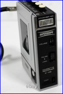 Vintage Marantz Superscope Cassette Player/Recorder C-108 Fully Tested Working