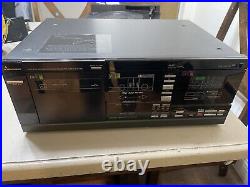 Vintage Mitsubishi DT-156 7+1 Changer Cassette Deck LT-156 Record And CD Player