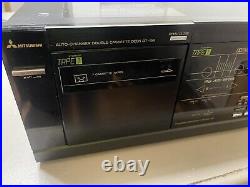 Vintage Mitsubishi DT-156 7+1 Changer Cassette Deck LT-156 Record And CD Player