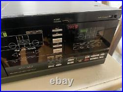 Vintage Mitsubishi DT-156 7+1 Changer Cassette Deck LT-156 Record And CD Player