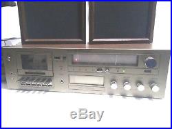 Vintage Montgomery Ward AM/FM Stereo Receiver Cassette Record and 8 Track Player