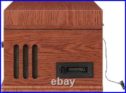 Vintage Music Player 3-Speed Wooden Turntable Unique Radio, CD/Cassette Player Vintage Music Player 3-Speed Wooden Turntable Unique Radio, CD/Cassette Player