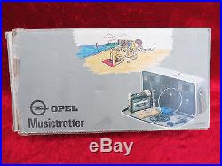 Vintage Musictrotter OPEL Sport Werbegeschenk Cassette Kassette Recorder