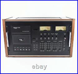 Vintage Nakamichi 1000 Tri Tracer 3 Head Cassette Tape Deck Recorder