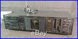 Vintage Nakamichi BX-300 3-Head Cassette Deck Recorder for Parts/Repair