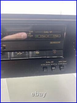 Vintage Nakamichi CR-1A 2 Head Cassette Deck Tape Player Recorder TESTED WORKING