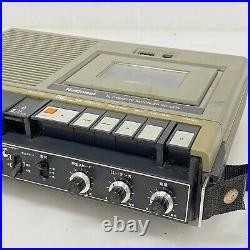 Vintage National Cassette-Corder RQ-343L Tape Player Recorder From Japan HJ