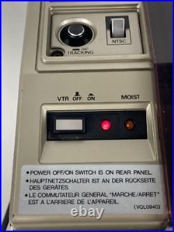 Vintage National NV-8600-EM VHS Video Cassette Recorder VCR Vintage National NV-8600-EM VHS Video Cassette Recorder VCR
