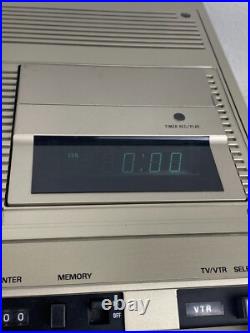 Vintage National NV-8600-EM VHS Video Cassette Recorder VCR Vintage National NV-8600-EM VHS Video Cassette Recorder VCR