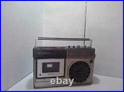 Vintage National Panasonic 3 Band Radio Cassette Recorder 543 Japan Working Well